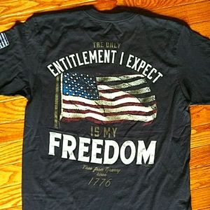 Buck Wear "Entitlement" Short Sleeve Men's Medium T-Shirt